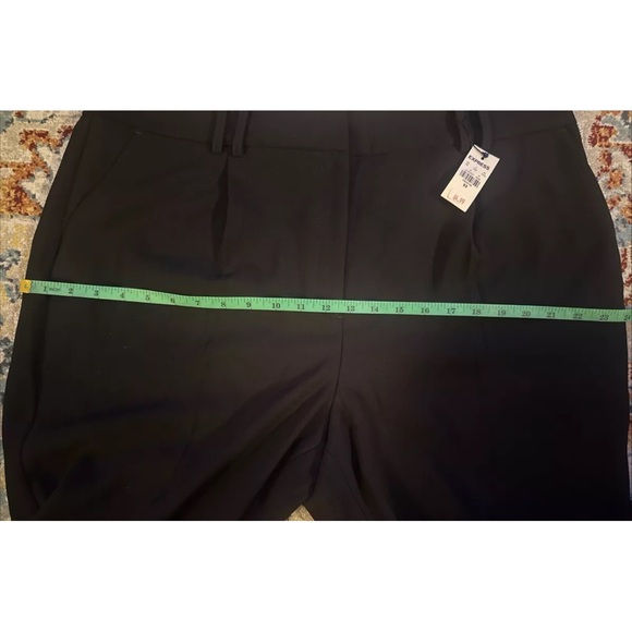 NEW Express Ankle High Rise Dress Pants Women's Size 16 Black Career - Picture 10 of 13
